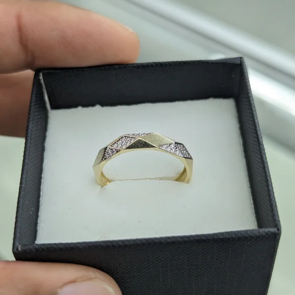 10kt Real Gold Wedding Trioset
